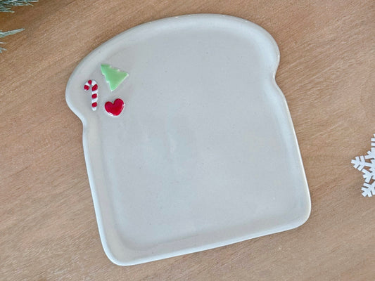NOËL - Assiette tartine 🎄