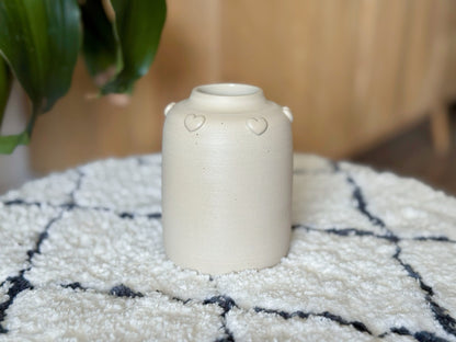 Vase coeurs