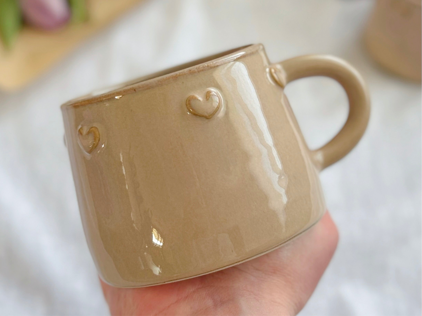 Mug « petits coeurs »