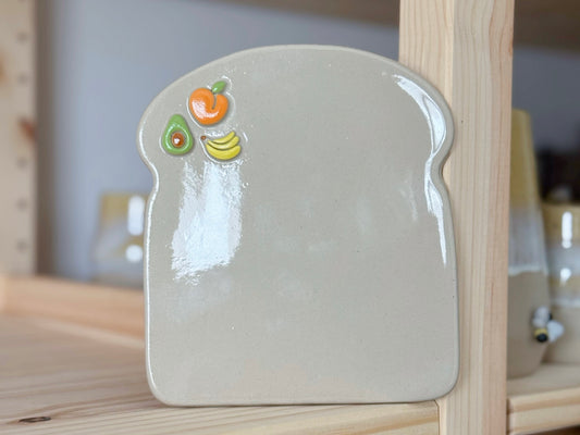 Assiette tartine « fruitée » 🍑