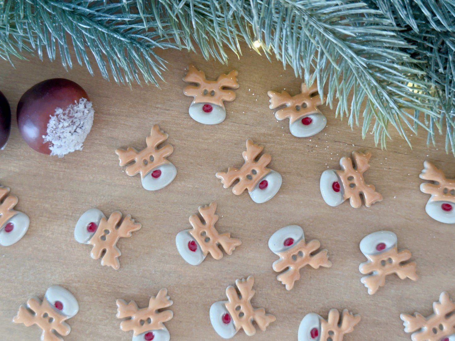 NOËL - Mini magnet renne