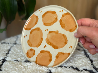Assiette léopard