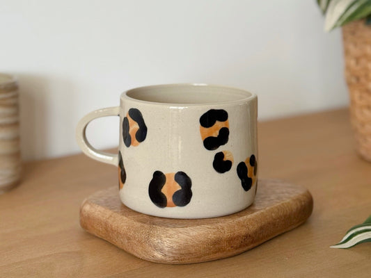 LOVE - Tasse léopard