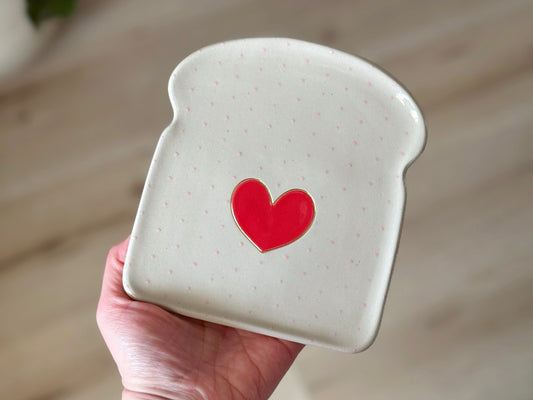 LOVE - Assiette tartine
