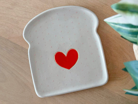 LOVE - Assiette tartine