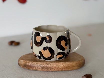 Mug citrouille léopard